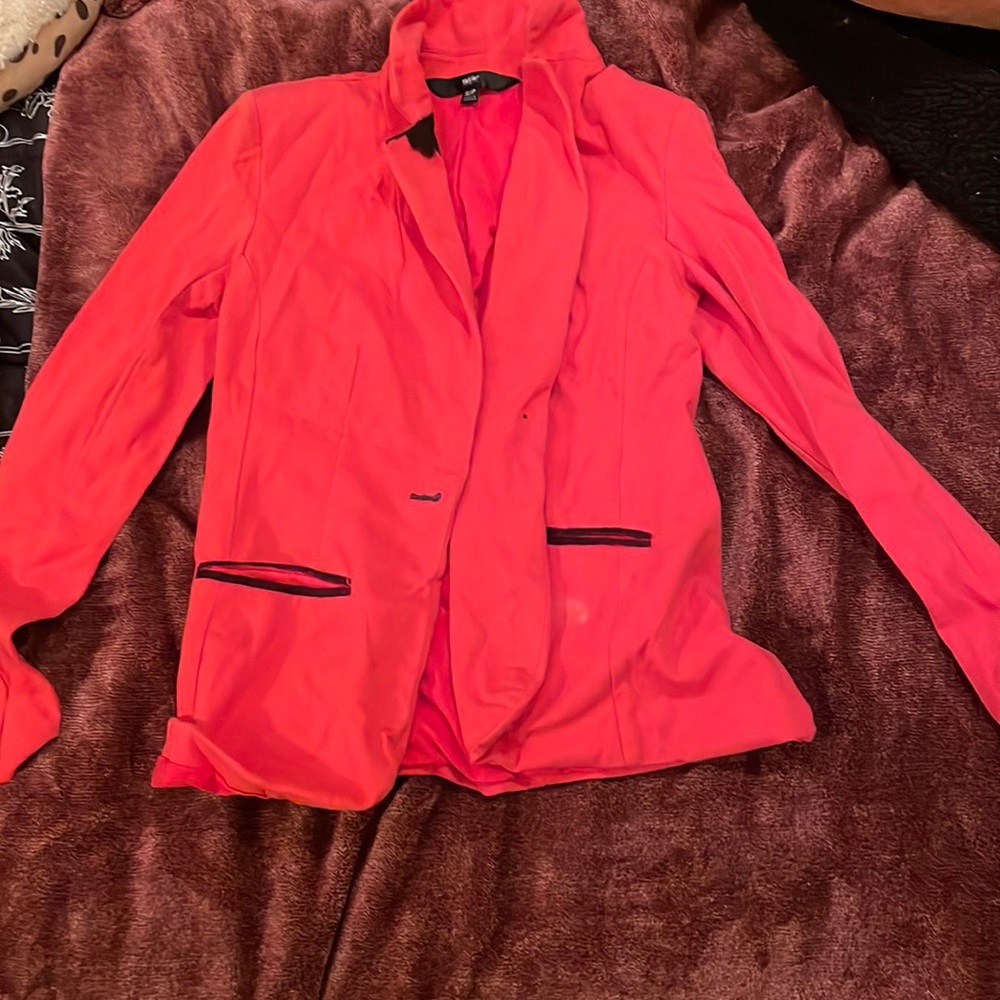 Red blazer